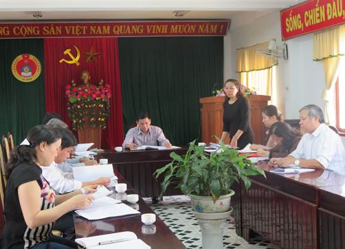 Họp Hội đồng điều hành Quỹ Bảo trợ trẻ em tỉnh Kon Tum năm 2017.